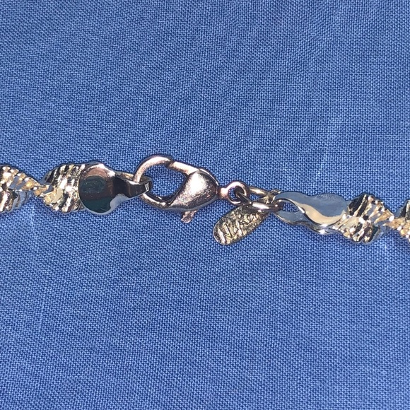 Vintage Napier Spiral Silver Tone Necklace - Picture 4 of 4